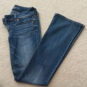 American Eagle Outfitters Dark Blue Boot Cut Jeans